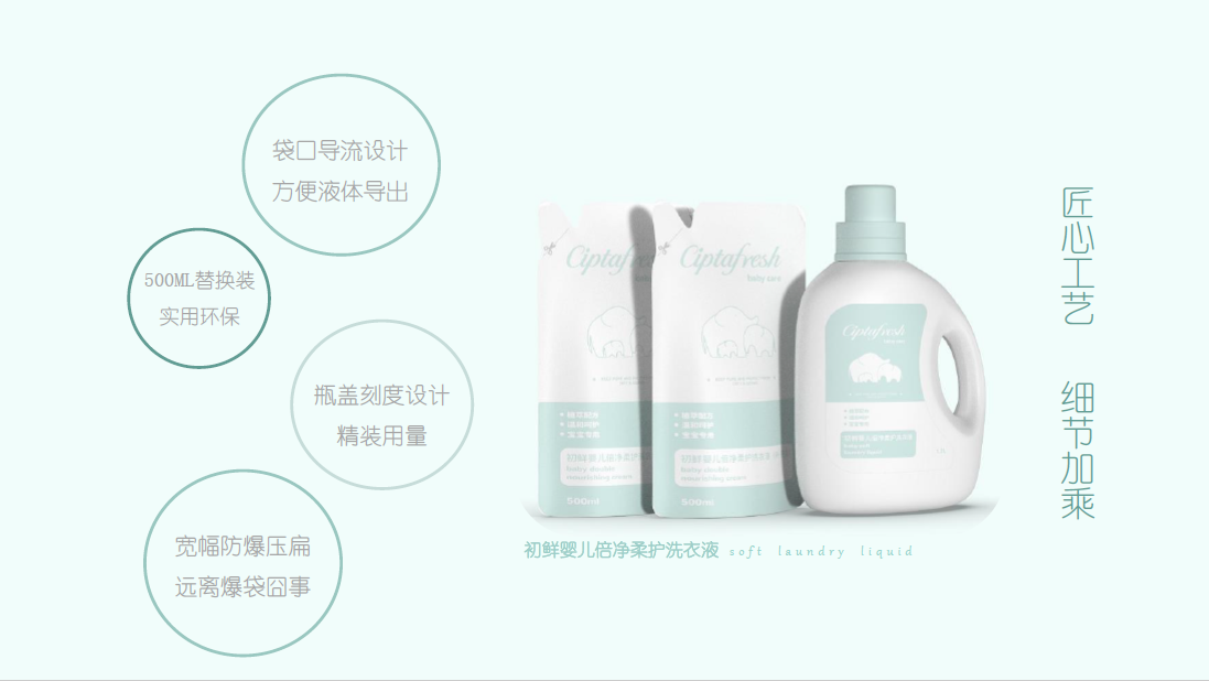 匠心工藝，袋口導流設計